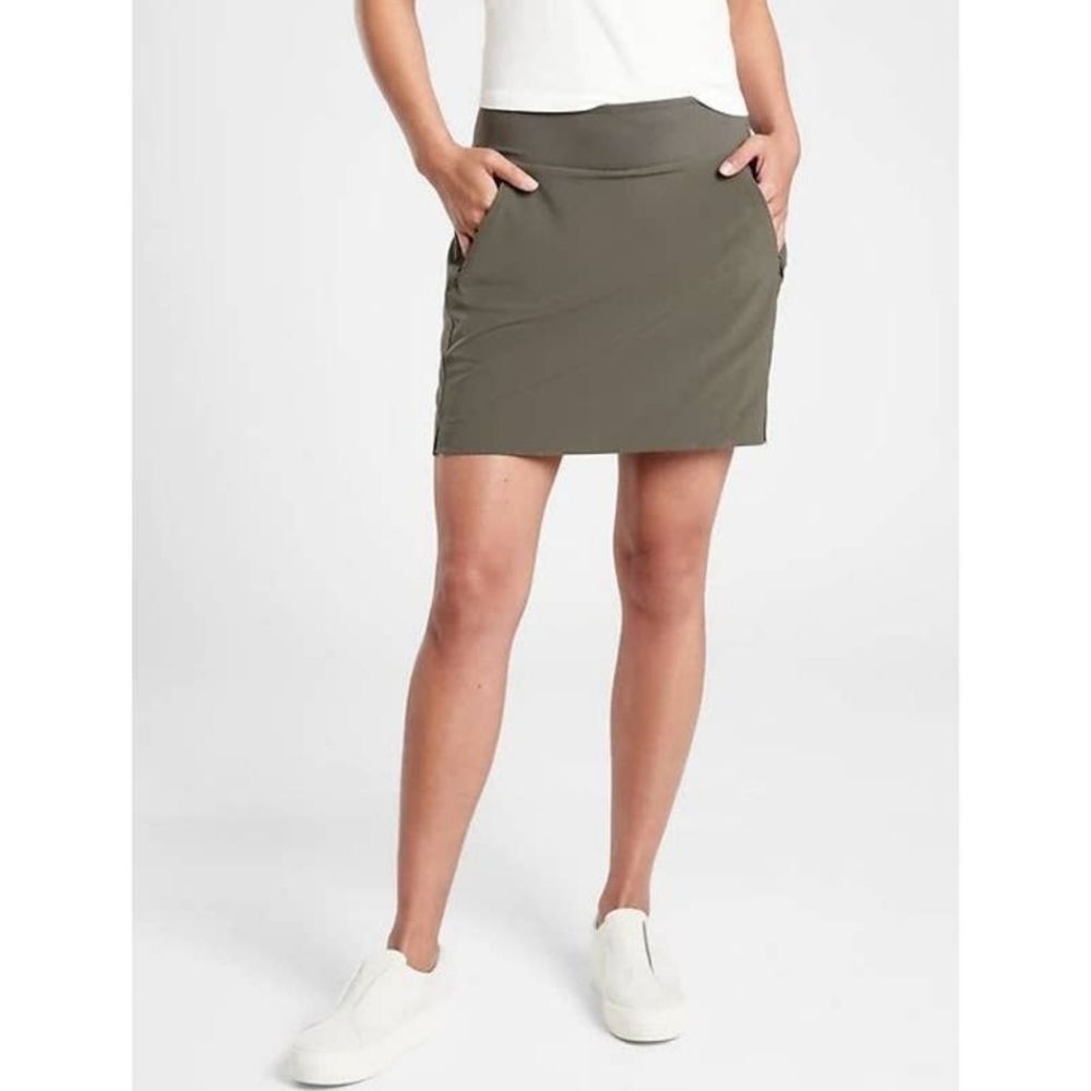 Athleta Soho Skort mountain green sporty size 14